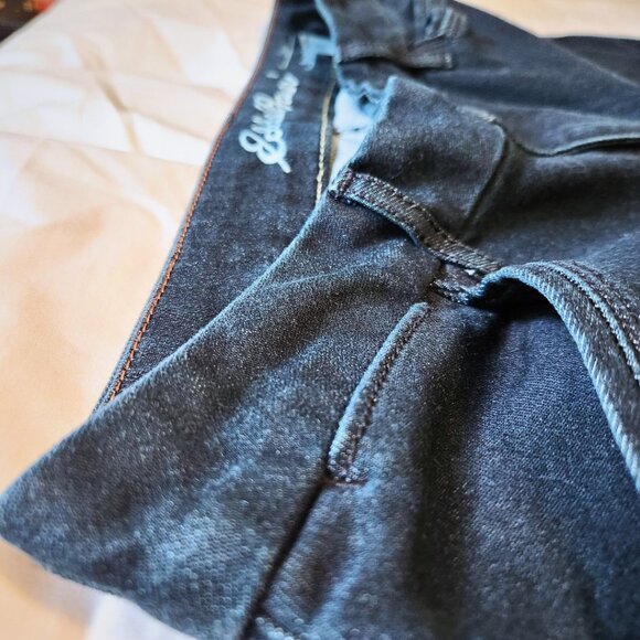 Eddie Bauer Dark Trouser Jeans | Y2K Professional Style | Tencel Blend | Size 8 - Picture 4 of 13